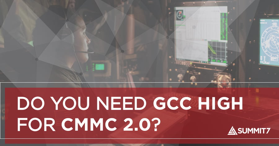 What is GCC High? | M365 For CMMC