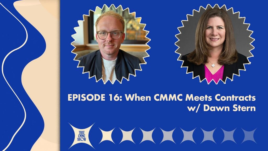 When CMMC Meets Contracts YT Thumbnail